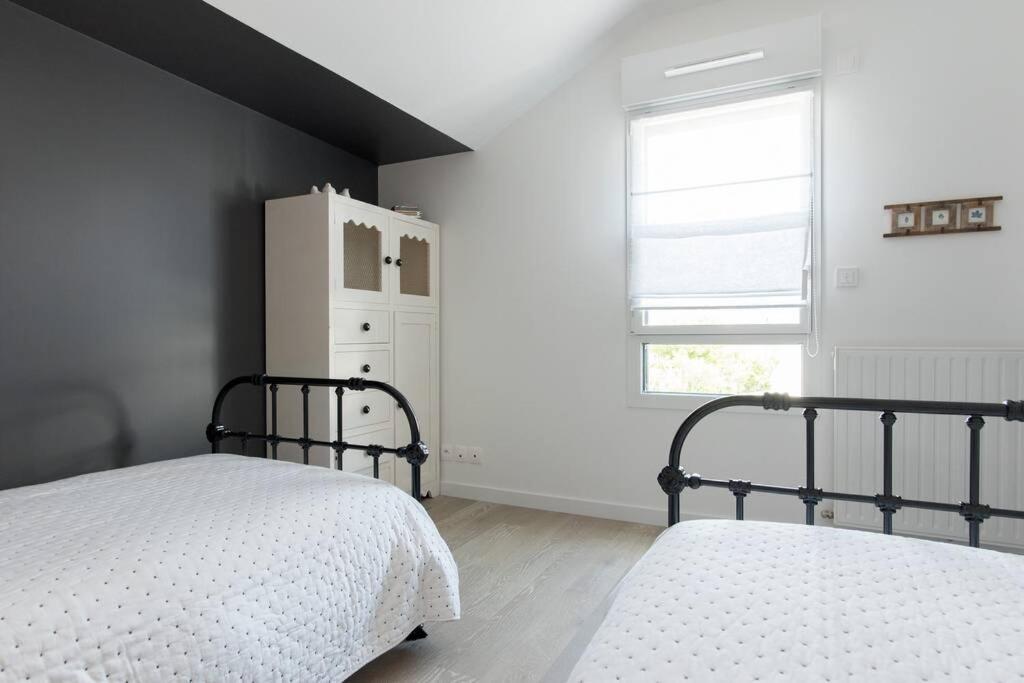 Appartement 4 étoiles vue mer et bord de plage Chez Odette Saint-Malo Exterior foto
