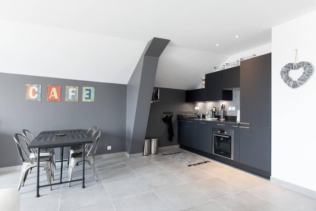 Appartement 4 étoiles vue mer et bord de plage Chez Odette Saint-Malo Exterior foto